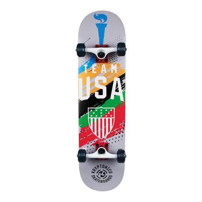 Kryptonics Skateboards USA - USA Olympics Black & Gray Multicolor 'Team USA' Shield Skateboard