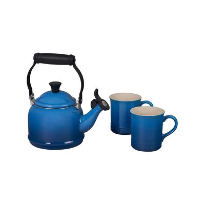 Le Creuset Tea Kettles Marseille - Marsielle Blue 1.25-Quart Kettle & Mug Set