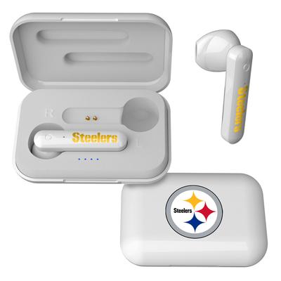 Keyscaper Pittsburgh Steelers Wireless TWS Insignia Design Earbuds