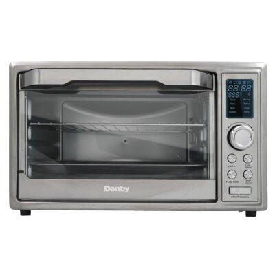 Danby Convection Toaster Oven Stainless Steel in Gray | 11.2 H x 18.25 W x 16.29 D in | Wayfair DBTO0961ABSS