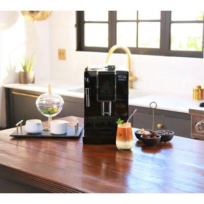DeLonghi De'longhi Dinamica Truebrew Over Ice Fully Automatic Coffee & Espresso Machine in Black, Size 13.4 H x 17.0 W x 9.4 D in | Wayfair