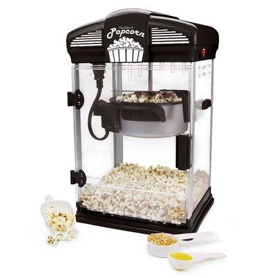 West Bend Theater Crazy Stirring Oil Popcorn Maker, 4 Qt. Capacity, Stainless Steel | 17.72 H x 10.63 W x 10.87 D in | Wayfair 82515B