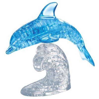 BePuzzled 3D Crystal Puzzle Dolphin | 1.8 H x 7 W x 7 D in | Wayfair 30963