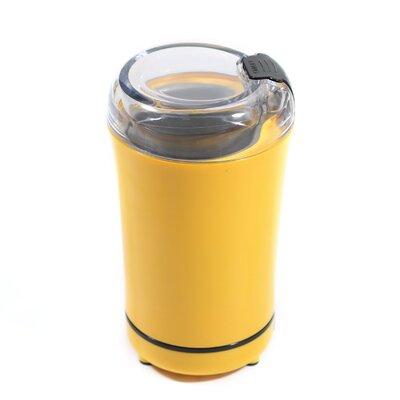 Yaotown Electric Blade Coffee Grinder Stainless Steel in Yellow | 6.69 H x 3.93 W x 3.93 D in | Wayfair ha455
