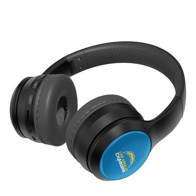 Los Angeles Chargers Solid Design Wireless Bluetooth Headphones