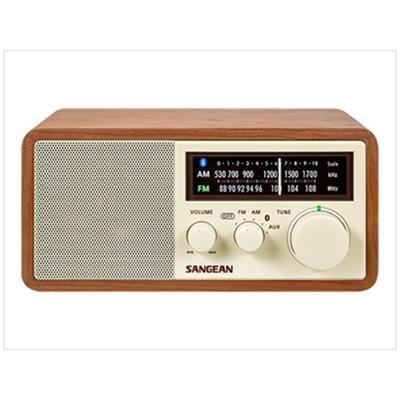 Sangean AM/FM Bluetooth Wooden Cabinet Radio Walnut Medium WR-16