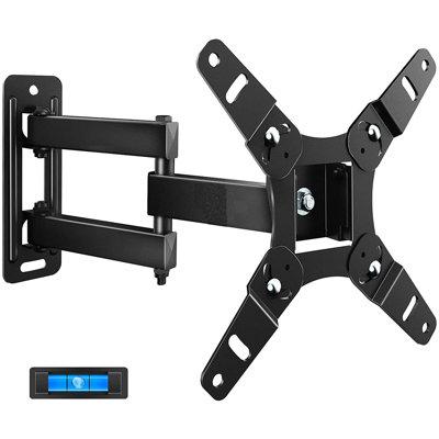 honer TV Wall Mount Bracket Full Motion Articulating Arms Swivels Tilts Extension Rotation For Most 13-45 Inch LED LCD Flat Curved Screen Tvs