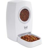 Arf Pets Food Automatic Feeder Plastic in White, Size 14.6 H x 9.1 W x 14.1 D in | Wayfair APAUF6L