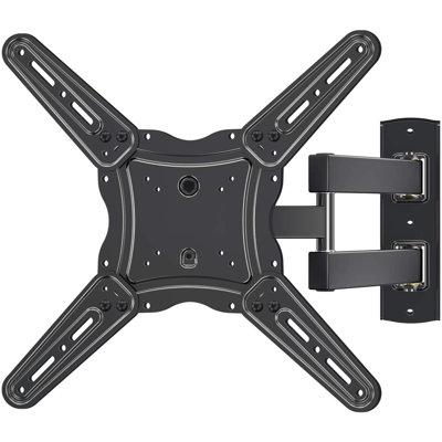 workRe Full Motion TV Wall Mount Bracket, Articulating Arms Swivel Tilt Extension Rotation, Fits Most 26-55 Inch Flat Curved LED LCD OLED Tvs