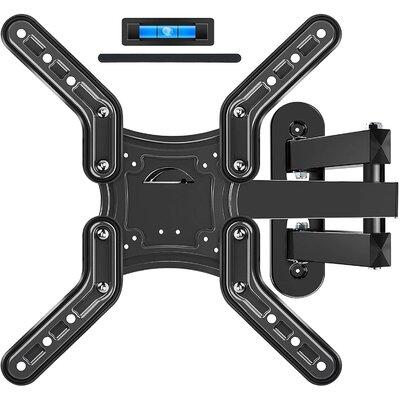 workRe Full Motion TV Wall Mount Bracket For Most 28-60 Inch LED LCD Flat Curved Screen Tvs in Black, Size 16.0 H x 16.0 W in | Wayfair