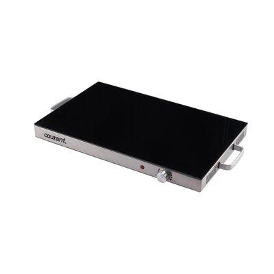 Courant Electric Hot Plate Stainless Steel in Gray, Size 2.56 H x 25.0 W x 15.0 D in | Wayfair CWT-1420ST