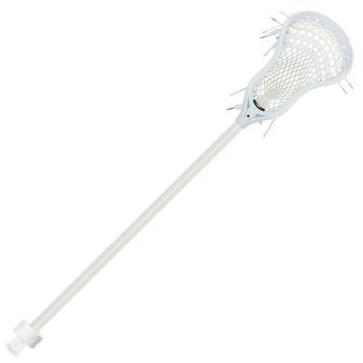 StringKing Complete 2 Intermediate Lacrosse Stick White Silver