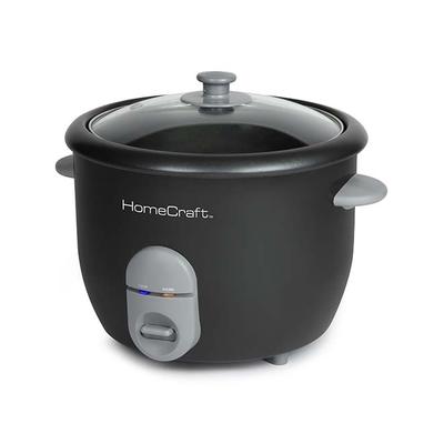 HomeCraft Rice Cookers Black - 16-Cup Black Rice Cooker