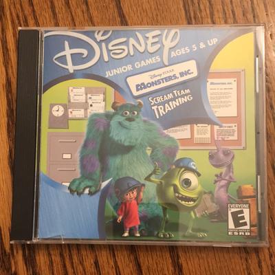 Disney Video Games & Consoles | Disney Monster Inc Pc Video Game Cd Rom Windows 9598 Vintage | Color: Blue | Size: Os