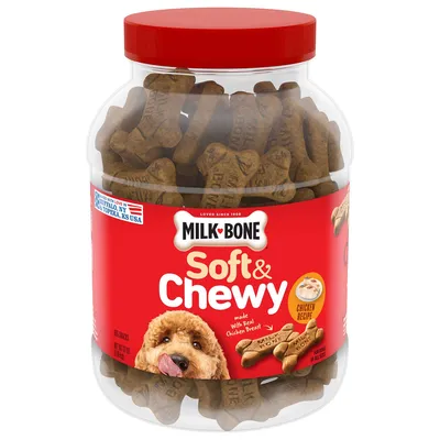 Milk-Bone Soft & Chewy Chicken Recipe Dog Snacks - 37 oz.