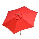 Doppler 8.5 ft Market Umbrella by DestinationGear - Red