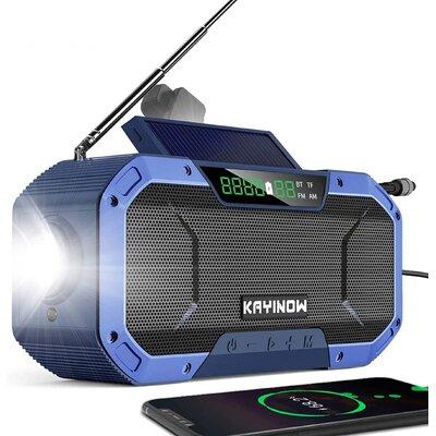 Tacoday toooth Decorative Radio in Blue, Size 4.21 H x 5.35 W x 2.24 D in | Wayfair PJRDO-006
