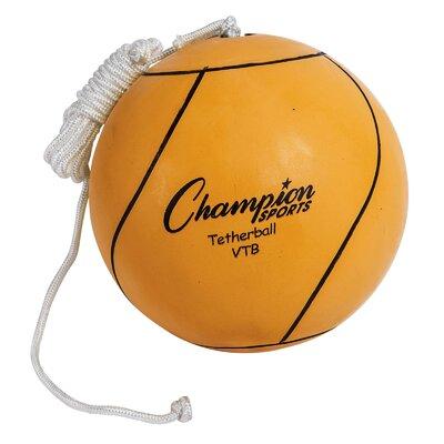 Champion Sports kids Tether Ball, Optic Plastic in Yellow | 4.25 H x 4.25 W x 9 D in | Wayfair VTB