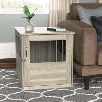 ClosetMaid End Table & Pet Crate Wood in Gray, Size 25.2 H x 23.4 W x 32.4 D in | Wayfair 21683