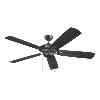 Generation Lighting Cyclone Outdoor Rated 60 Inch Ceiling Fan - 5CY60BK