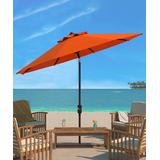 SAFAVIEH Outdoor Umbrellas ORANGE - Orange Ortega Crank Umbrella