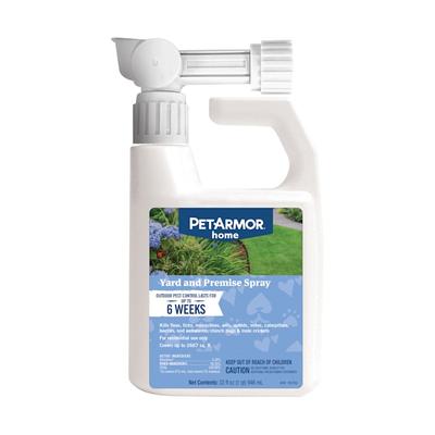 Home Yard and Premises Outdoor Pest Control Spray for Dogs, 32 fl. oz., 32 FZ