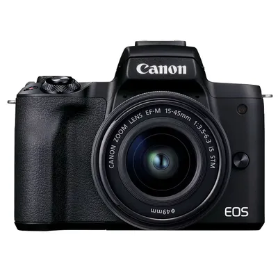 Canon EOS M50 Mark II + EF-M 15-45mm IS STM Kit (Black)