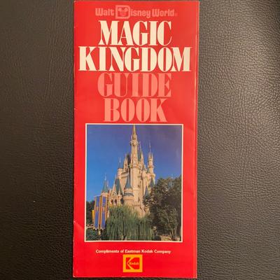 Disney Other | 1986 Walt Disney World Map Guide Book Brochure | Color: Red | Size: Os