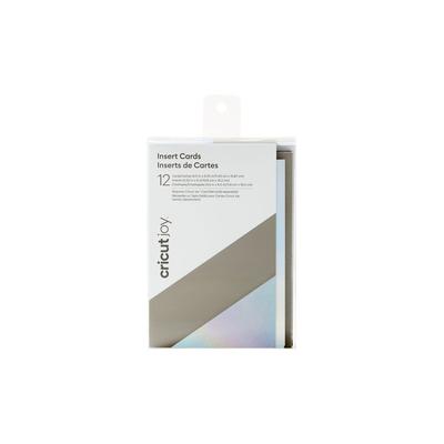 Cricut Joy Insert Cards | Gray/Silver Holographic 4.5" x 6.25"