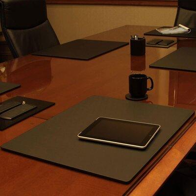Inbox Zero Guarisco Classic Desk Pad Leather in Black, Size 0.25 H x 24.0 W x 19.0 D in | Wayfair 4D5399220EF0406CBC66C7CD7DA11AA3