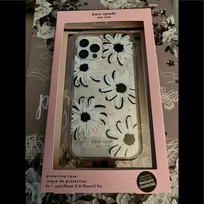 Kate Spade Cell Phones & Accessories | Kate Spade Cell Phone Case I Phone 12 Pro | Color: Black/White | Size: Iphone 12 Pro