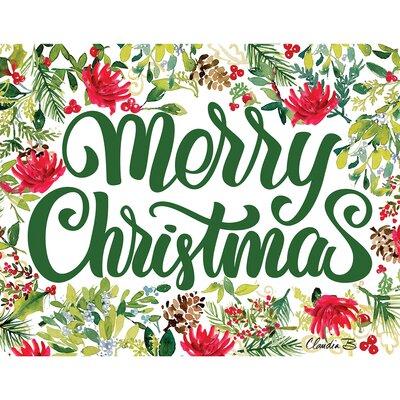 The Holiday Aisle® Christmas Greens Boxed Card | 1.5 H x 5.9 W x 7.64 D in | Wayfair AC2726BC985D45CC8B7ED5D5F0B4D2F2