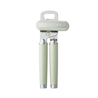 KitchenAid® Classic Multifunction Can Opener/Bottle Opener, 8.34-Inch, Pistachio Stainless Steel/Plastic in Gray/Green | 3.54 W x 8.34 D in | Wayfair