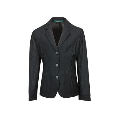 Dublin Hanna Mesh Tailored Girls Jacket II - Kids 10 - Black - Smartpak