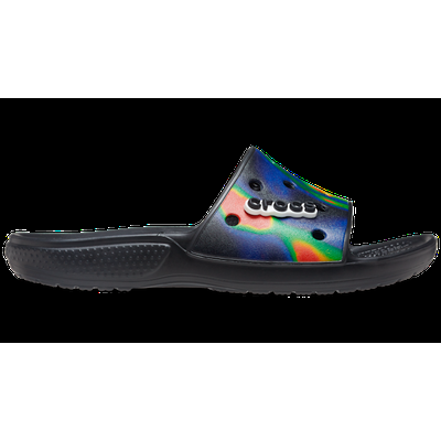 Crocs Black / Navy Classic Crocs Solarized Slide Shoes