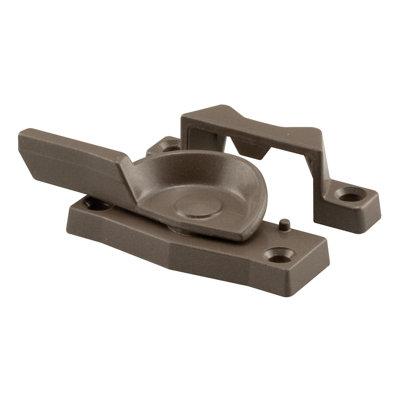Prime-Line Sash Lock, 2 in. Hole Centers, Fits Single & Double Hung Windows, Diecast, Bronze, (Single Pack) in Brown | Wayfair F 2552