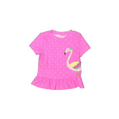 Carter's Rash Guard: Pink Sporting & Activewear - Size 6 Month