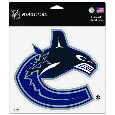 WinCraft Vancouver Canucks 8'' x Perfect Cut Decal