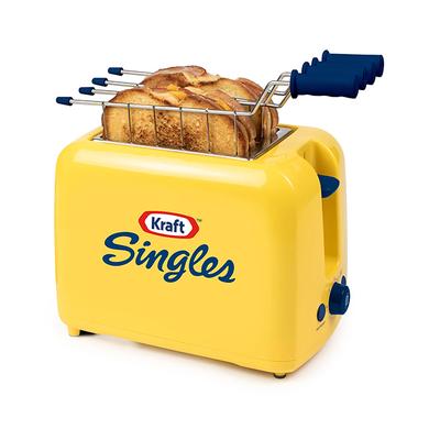 Nostalgia Specialty Electrics Yellow - Kraft Yellow Deluxe Grilled Cheese Sandwich Toaster