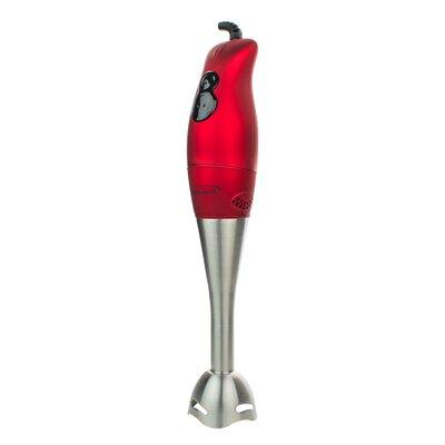 Brentwood Hand Immersion Blender in Red | 15 H x 2.5 W x 3 D in | Wayfair HB-33R