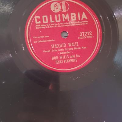 Columbia Other | Columbia Records Bob Willis And His Texas Playboys | Color: Black/Red | Size: Os