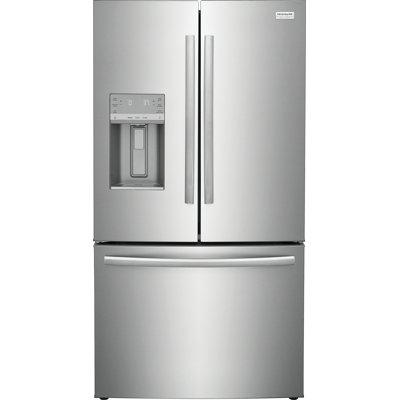 Frigidaire Gallery 27.8 Cu. Ft. French Door Refrigerator, Stainless Steel, Size 70.0 H x 36.0 W x 35.7 D in | Wayfair GRFS2853AF