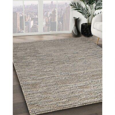 Brown/Gray 72 x 72 x 0.08 in Area Rug - 17 Stories 100% Machine Washable Midcentury Modern 396 Area Rug /Chenille | 72 H x 72 W x 0.08 D in | Wayfair