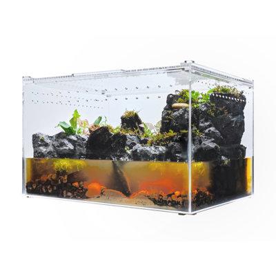 HerpCult Acrylic Enclosure | 10 H x 16 W x 12 D in | Wayfair YKL50B