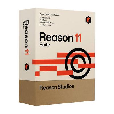 Reason Studios Reason 11 Suite Music Production Software (Suite, Boxed) 161100010