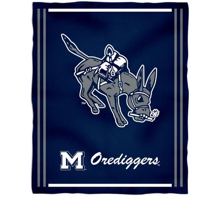 Colorado School of Mines Orediggers 36'' x 48'' Children's Mascot Plush Blanket