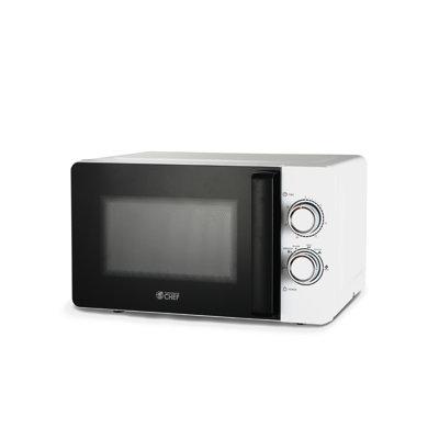 Commercial Chef 17.8" 0.7 cu ft. 700 - Watt Countertop Microwave in White | 10.2 H x 17.8 W x 13.7 D in | Wayfair CHM7DWD