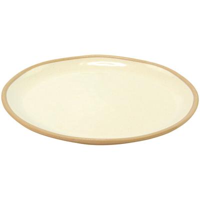 Dalebrook by BauscherHepp Marl 11" Cream Melamine Plate - 12/Case
