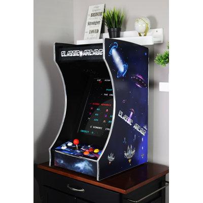 Game Classics Bar/Tabletop 60 In 1 Arcade Video Game Tabletop & Bartop Multicade Game Machine, Size 29.5 H x 16.0 W x 18.0 D in | Wayfair GCTT60A