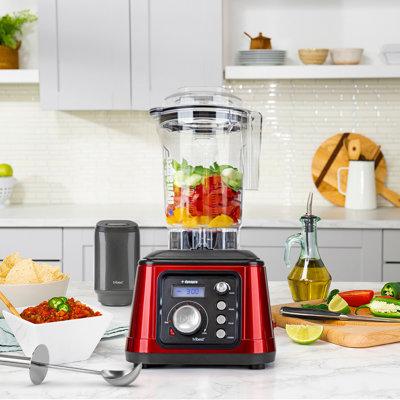 Tribest Dynapro® High Speed Countertop Blender Stainless Steel/Tritan/Plastic in Red | 17.9 H x 9.7 W x 10.6 D in | Wayfair DPS-2200RD-B
